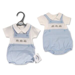 Premature Boys Elephant Romper
